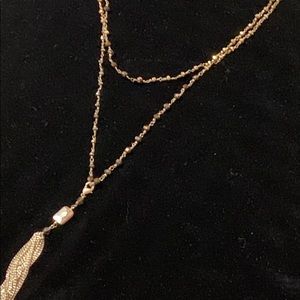 Stella and Dot Gitane Tassel necklace